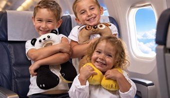 Nackkuddar till flyget