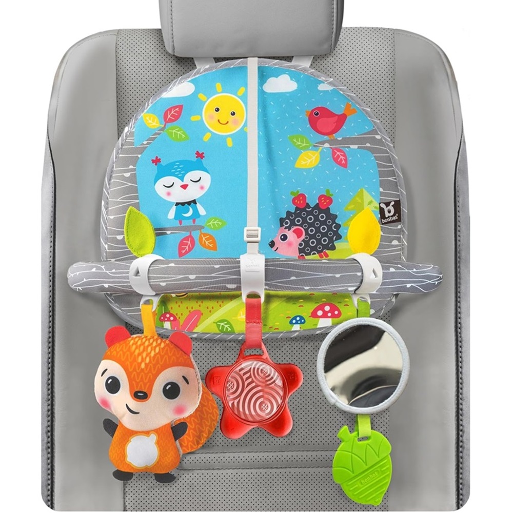 Aktivitetsleksak till bilen - Benbat Forest Animals