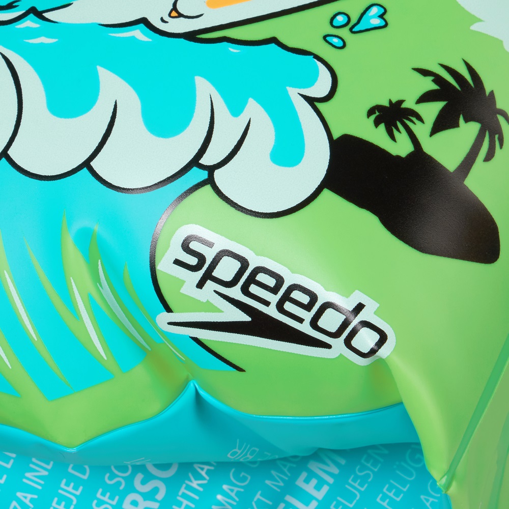 Armpuffar Speedo Fluro Green 2-6 år