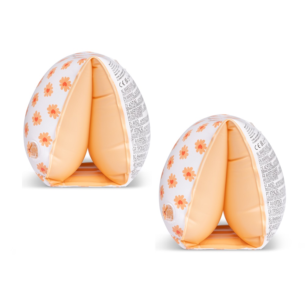 Armpuffar för baby Swim Essentials Flower Hearts