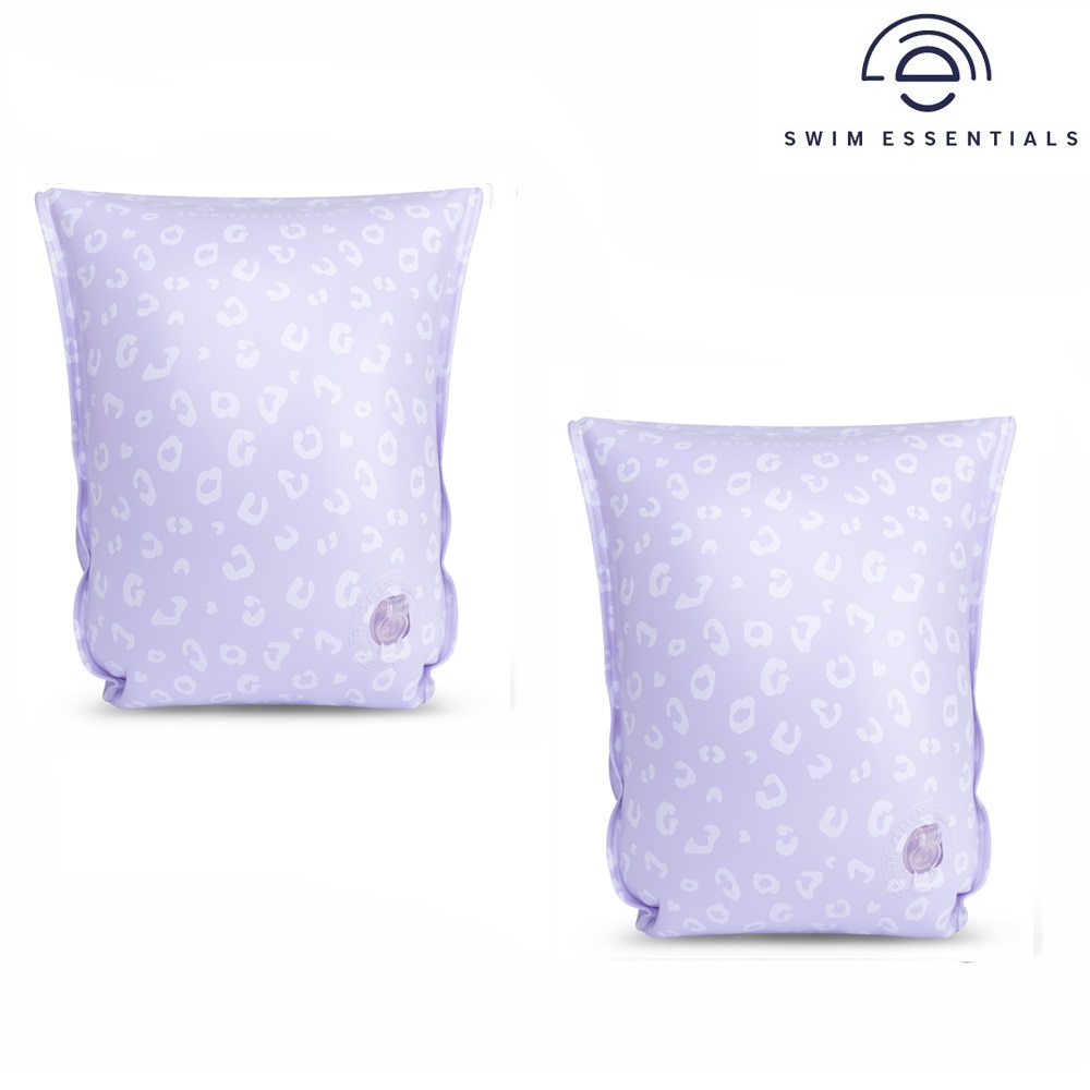 Armpuffar för baby Swim Essentials Lilac Leopard
