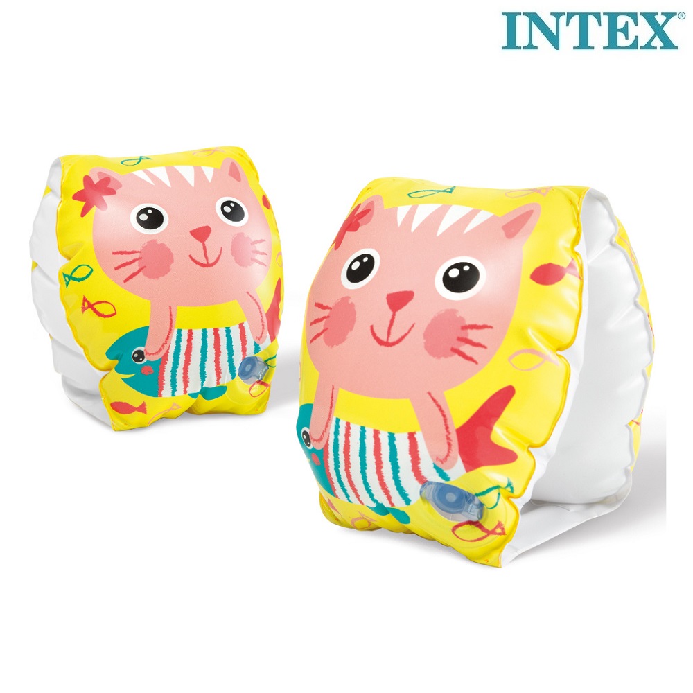 Armpuffar för barn Intex Happy Kitten