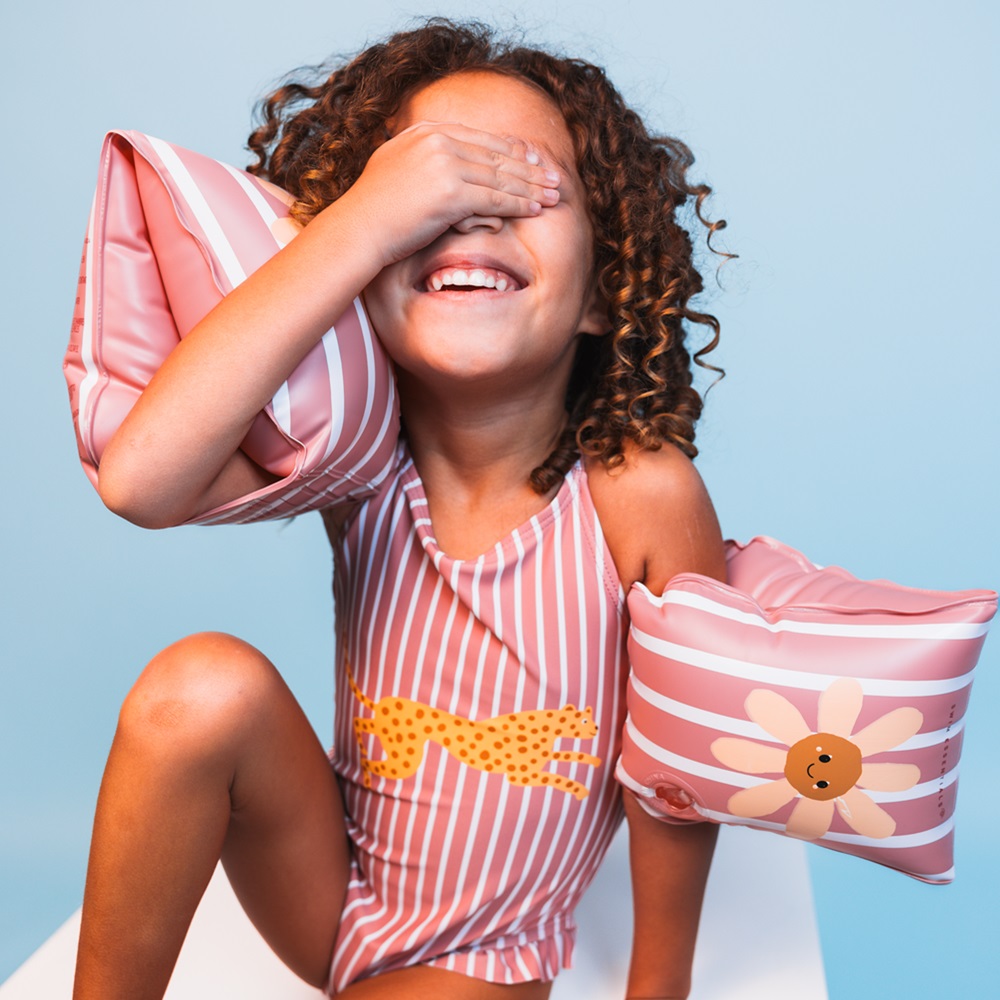 Armpuffar för barn Swim Essentials Daisy Flowers