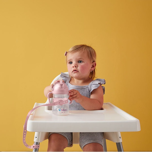 Hållare till muggar, flaskor och leksaker B.box Connect-a-Cup Blush