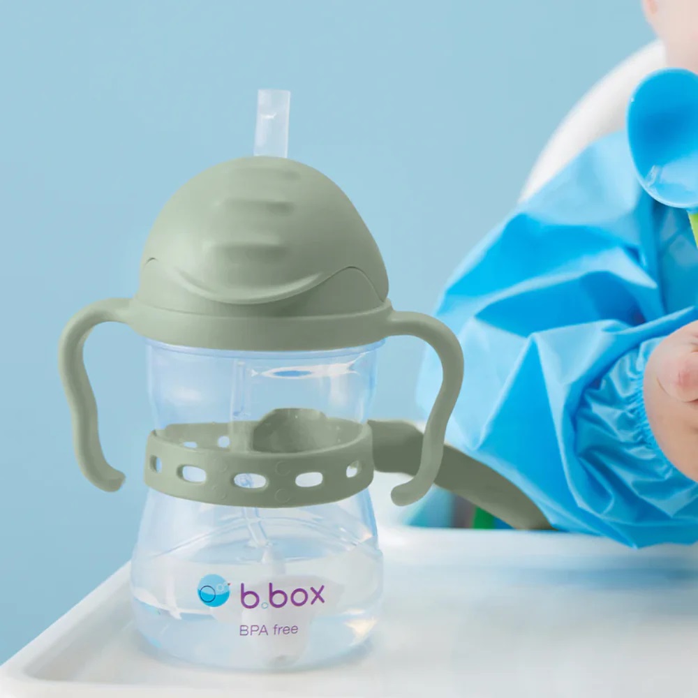 Hållare till muggar, flaskor och leksaker B.box Connect-a-Cup Sage