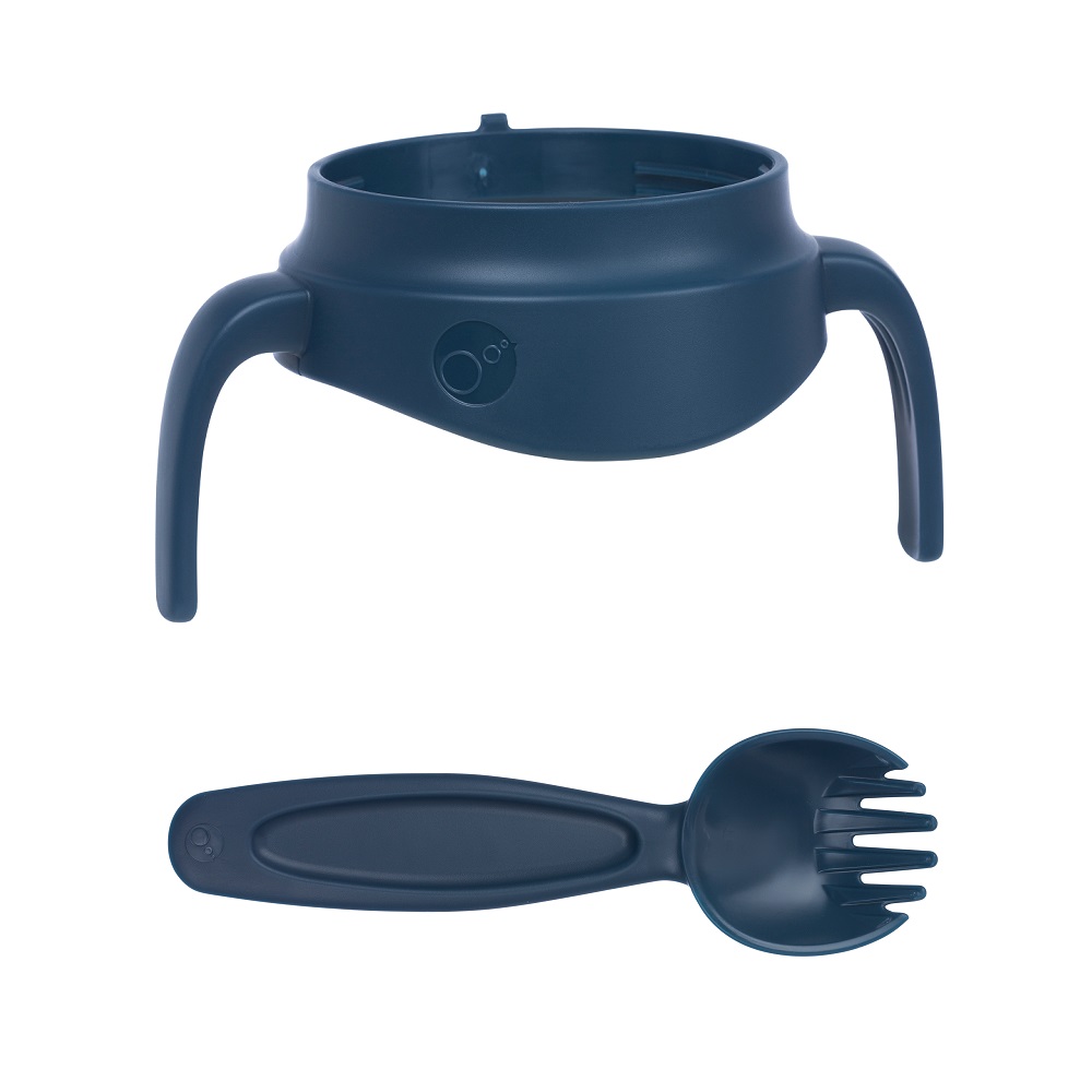 Mattermos barn med bestick B.box Insulated Food Jar Indigo Rose