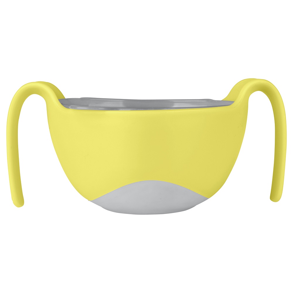 Matskål till barn B.box Bowl and Straw Lemon Sherbet