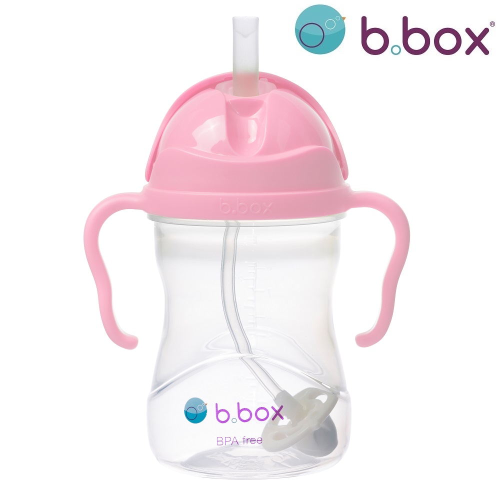 Sugrörsmugg B.box Sippy Cup Cherry Blossom rosa