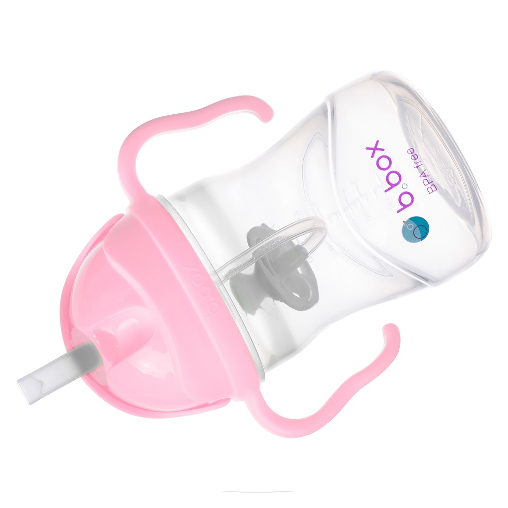 Sugrörsmugg B.box Sippy Cup Cherry Blossom rosa