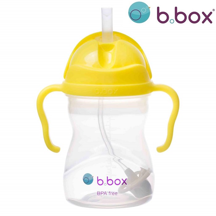 Sugrörsmugg B.box Sippy Cup Lemon