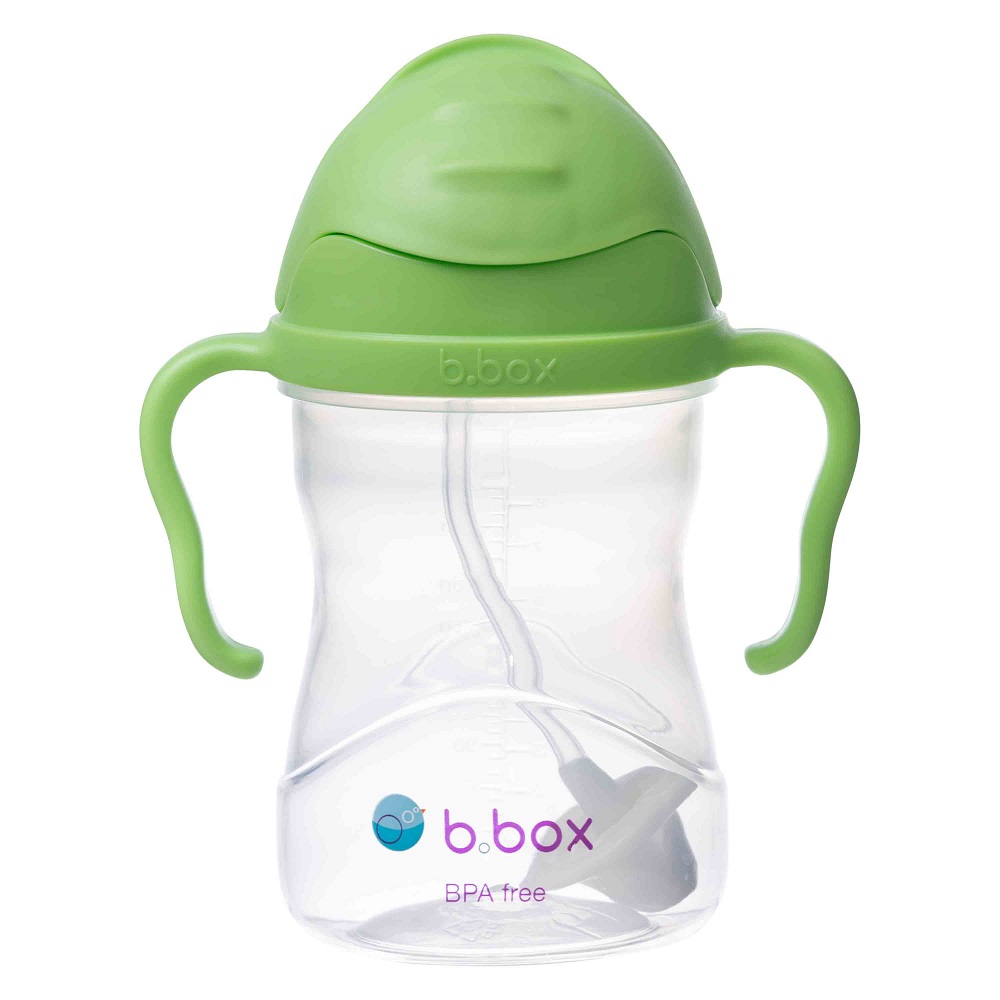 Sugrörsmugg B.box Sippy Cup Apple grön