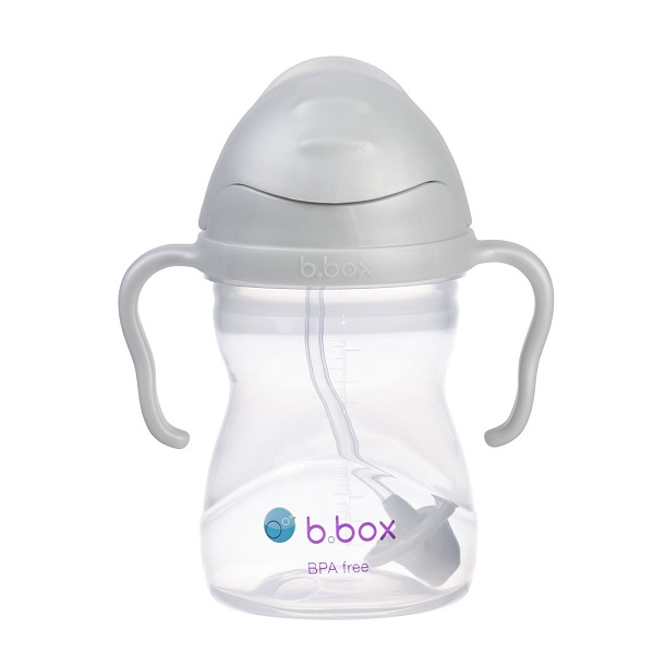 Sugrörsmugg B.box Sippy Cup Grå