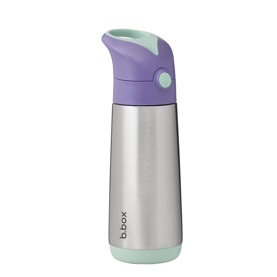 Termosflaska till barn B.box Insulated Drink Bottle Lilac Pop