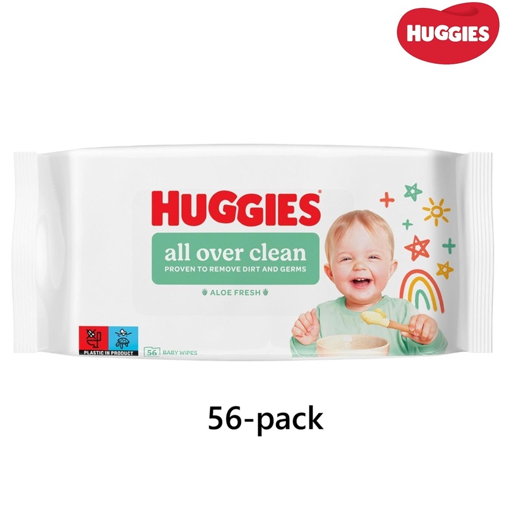 Baby våtservetter - Huggies All Over Clean