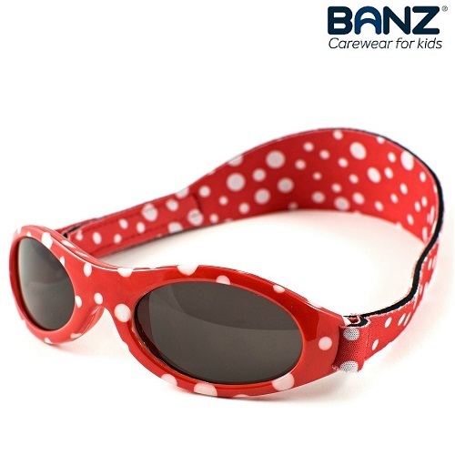 Solglasögon bebis BabyBanz Red Dots