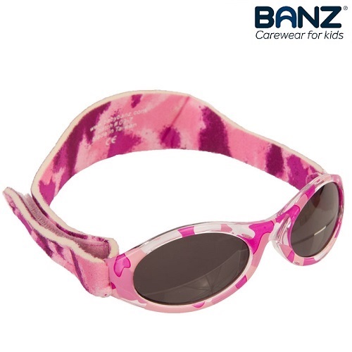 Solglasögon bebis BabyBanz Pink Camo