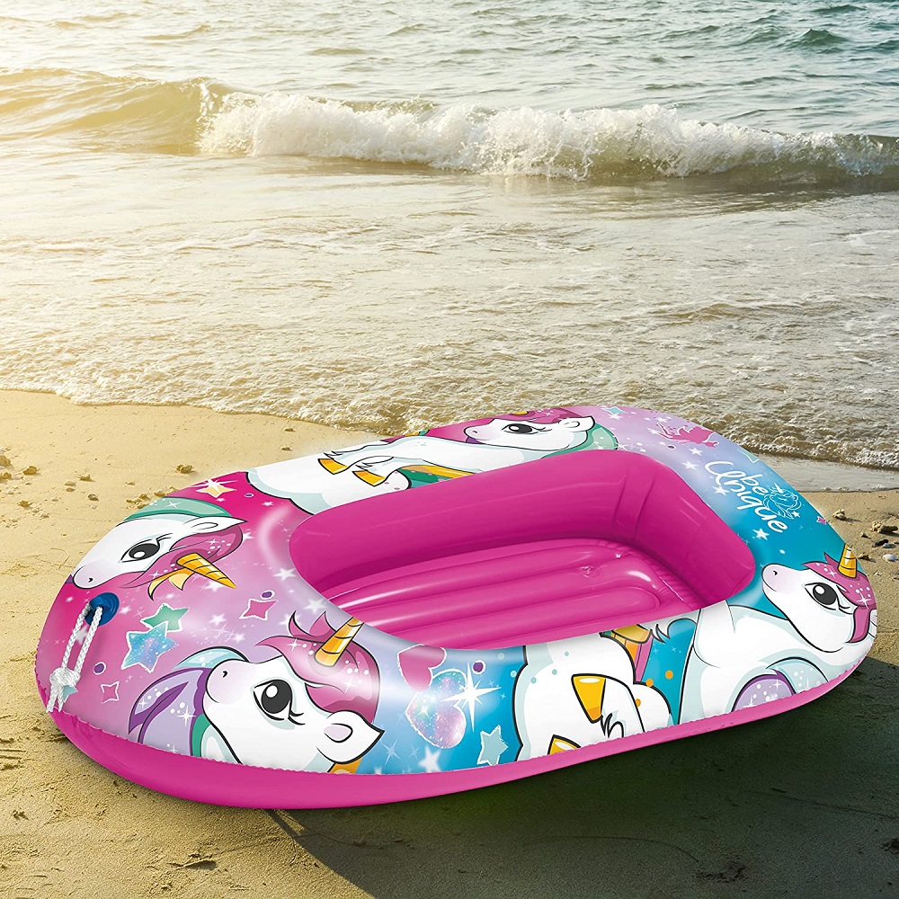 Uppblåsbar badbåt för barn Mondo Unicorn