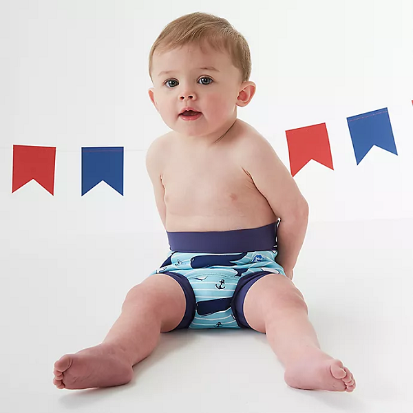 Badblöja SplashAbout Happy Nappy Vintage Moby