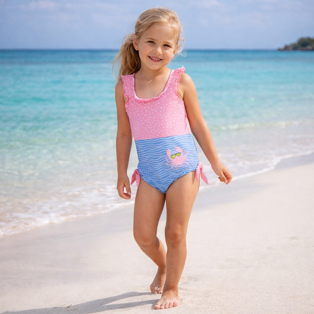 Baddräkt för barn - Playshoes Crab