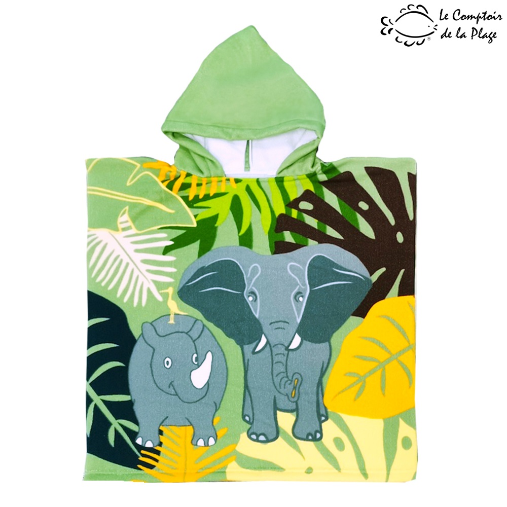 Badponcho för barn - Le Comptoir Elephant