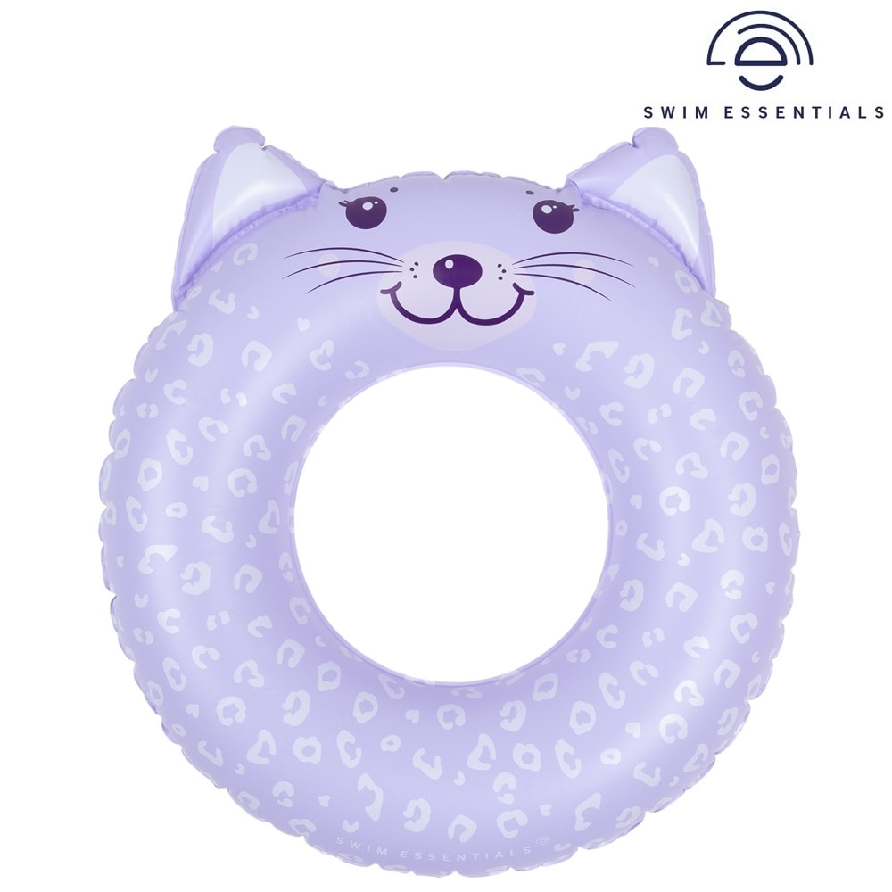 Badring Swim Essentials Lilac Leopard