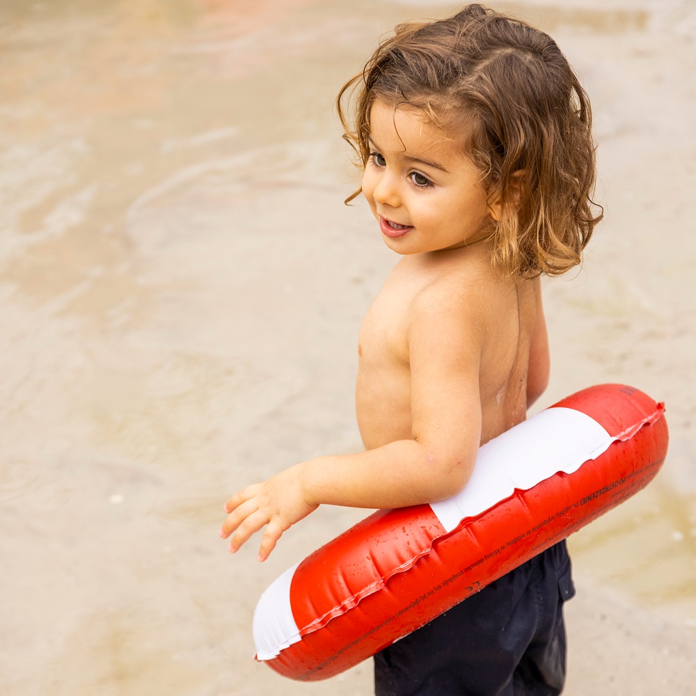 Badring Swim Essential Red and White