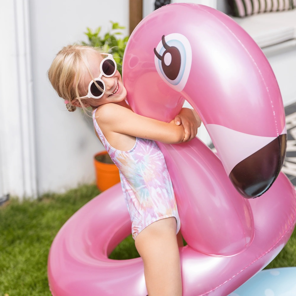 Badring för barn - Swim Essentials Flamingo XL