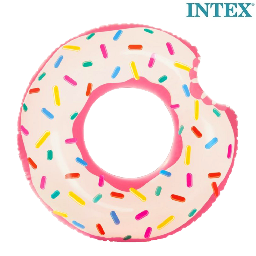 Badring för barn Intex Pink Donut XL