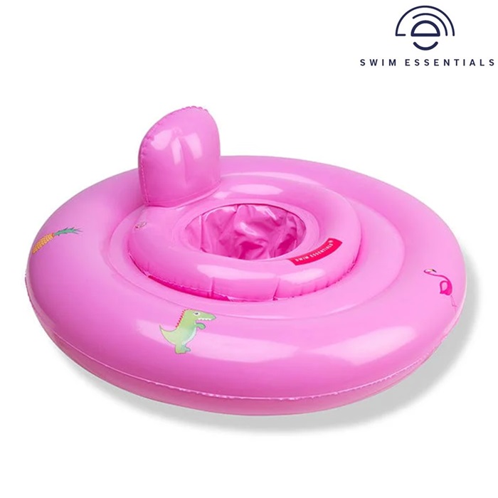 Badring för baby Swim Essentials Pink Safari