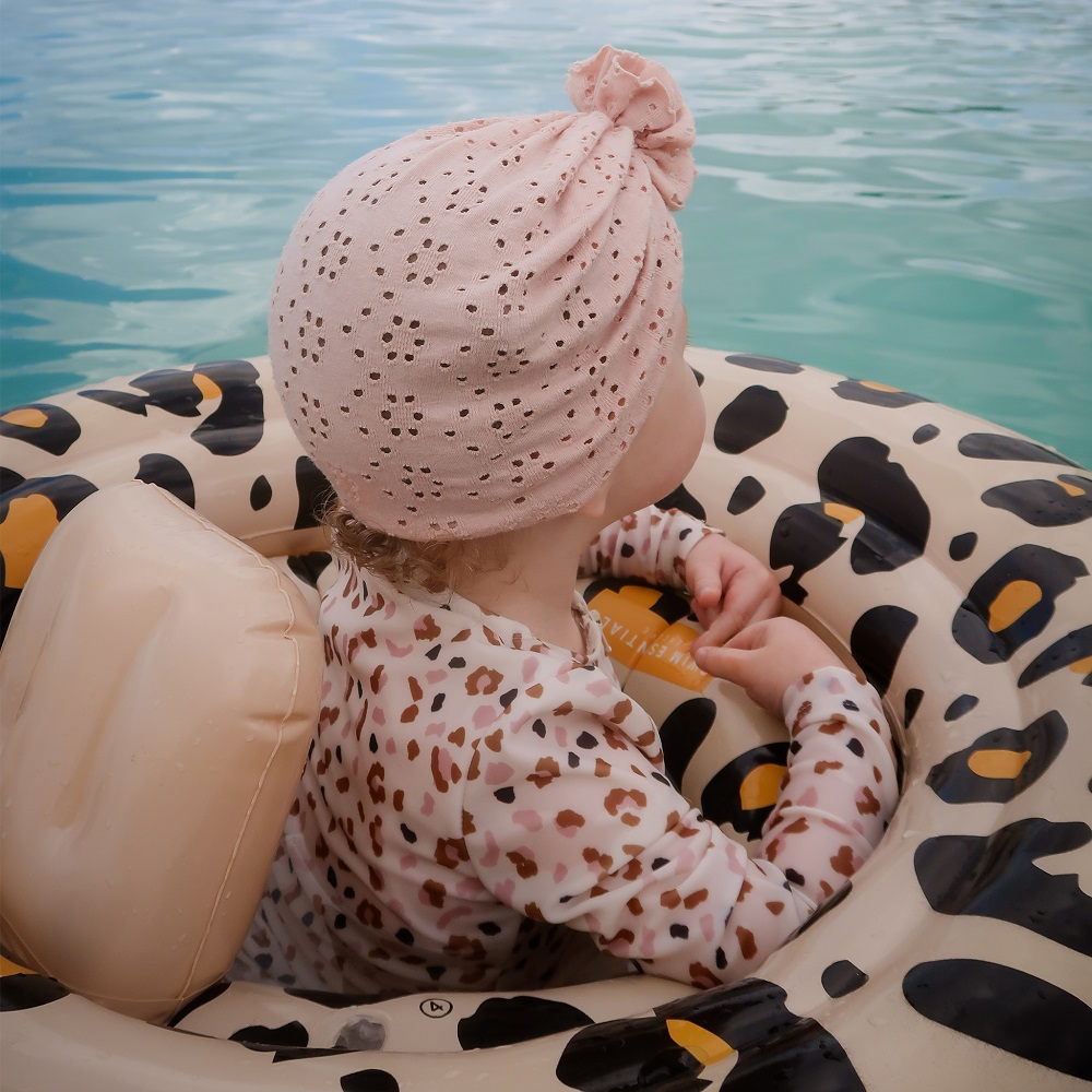 Badring baby Swim Essentials Beige Leopard