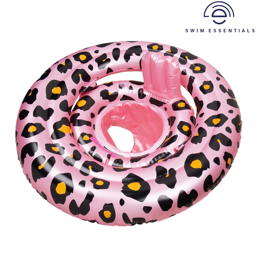 Badring baby Swim Essentials Pink Leopard