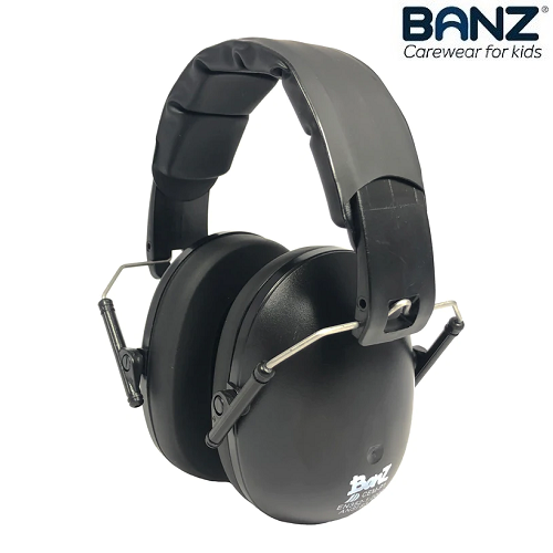 Hörselkåopor för barn Banz Kidz Black Onyx
