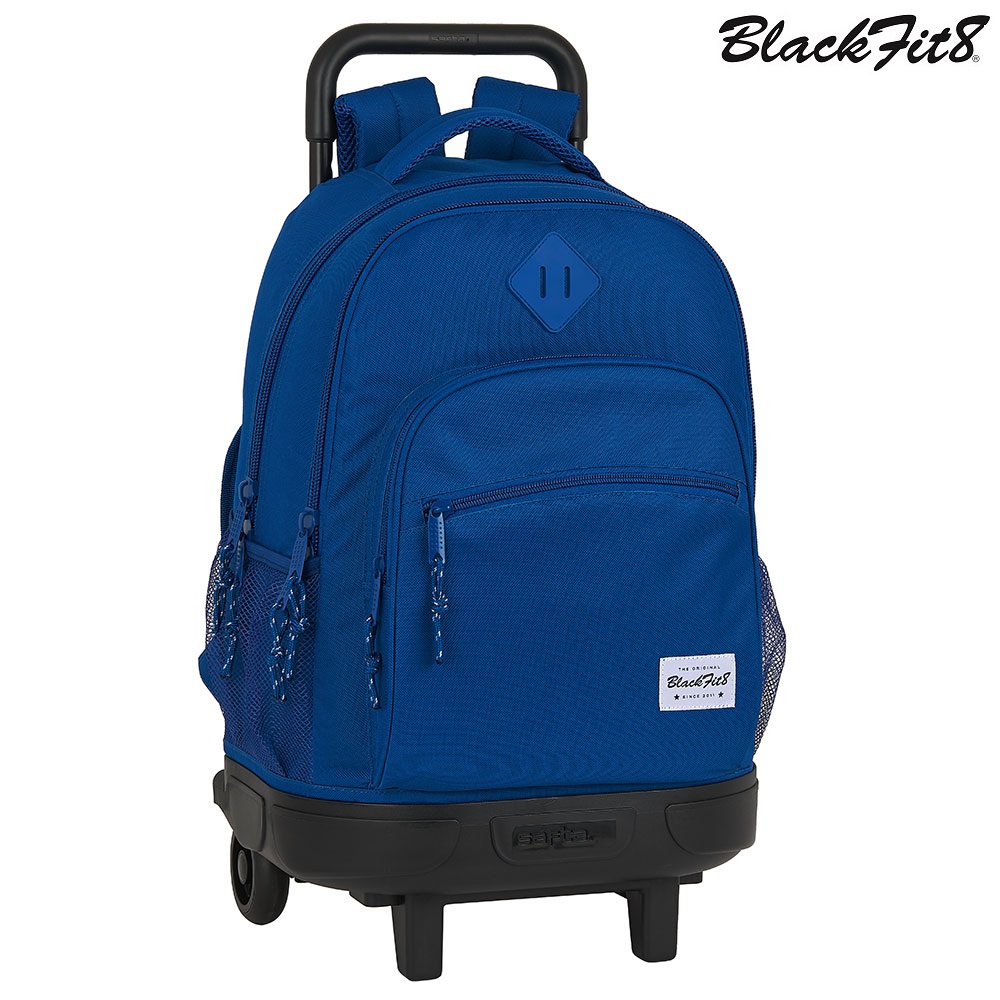 Barnresväska Trolley Backpack Blackfit8 Oxford Blå