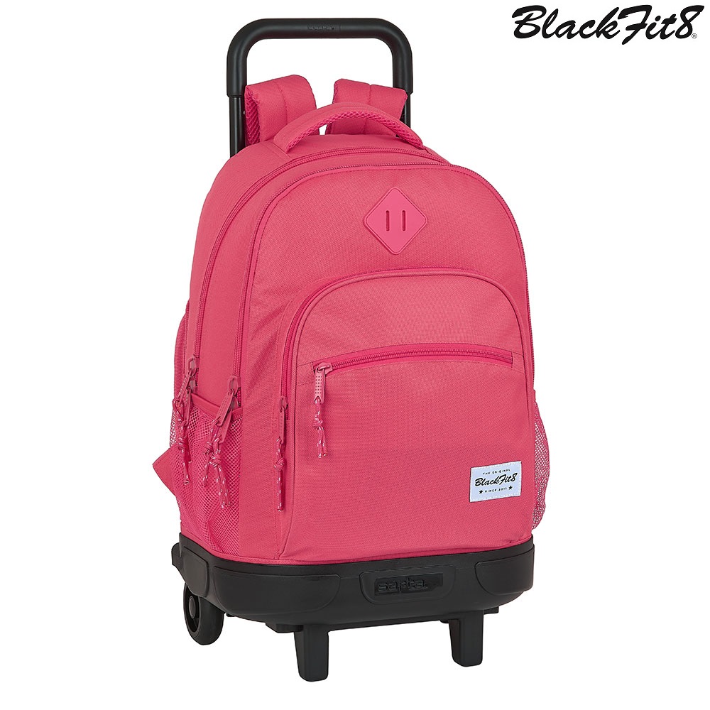 Barnresväska Trolley Backpack Blackfit8 Oxford Red