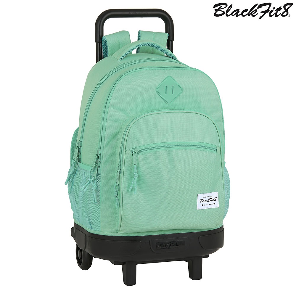 Barnresväska Trolley Backpack Blackfit8 Oxford Turkos