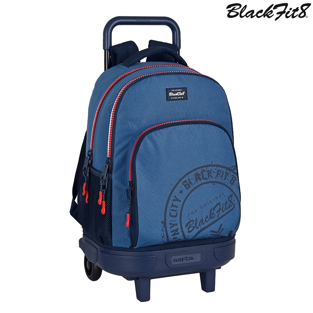 Barnresväska Trolley Backpack Blackfit8 Stamp