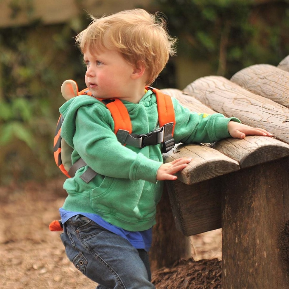 Barnryggsäck med koppel LittleLife Toddler Tiger