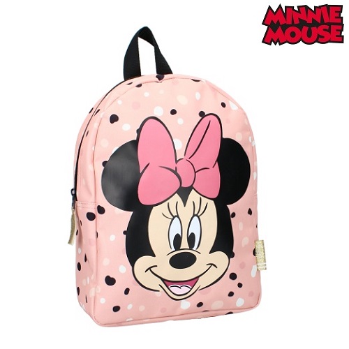 Rosa ryggsäck för barn Minnie Mouse Cute Forever