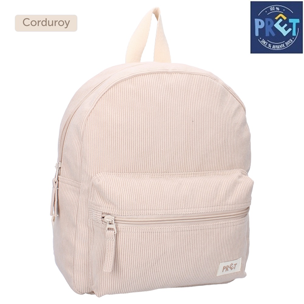 Ryggsäck för barn - Prêt Ridge and Row Beige