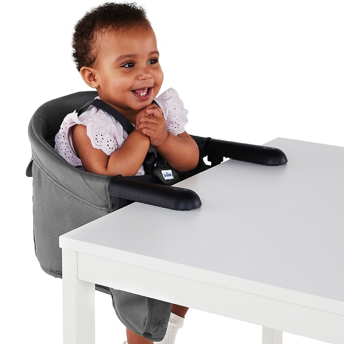 Barnstol för bord - Trunki Clamp Seat Grey