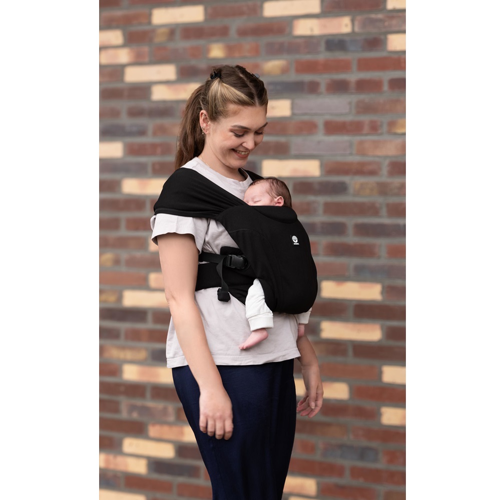 Bärsele för baby - Dooky Be One Black Bärsele för baby - Dooky Be One Black