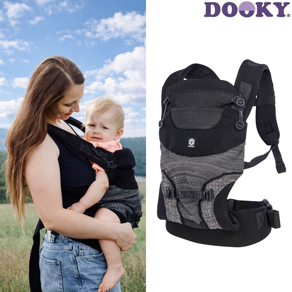 Bärsele för baby - Dooky Terra Nova Black