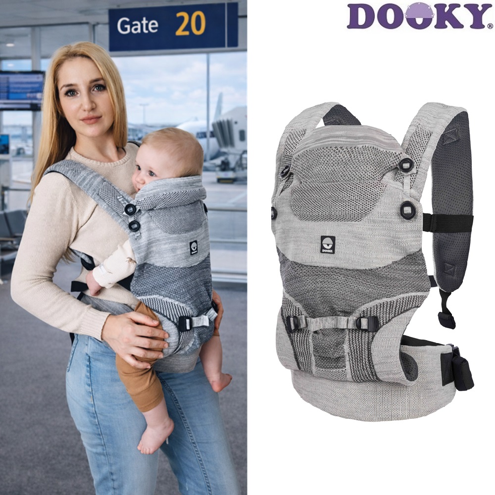 Bärsele för baby - Dooky Terra Nova Grey
