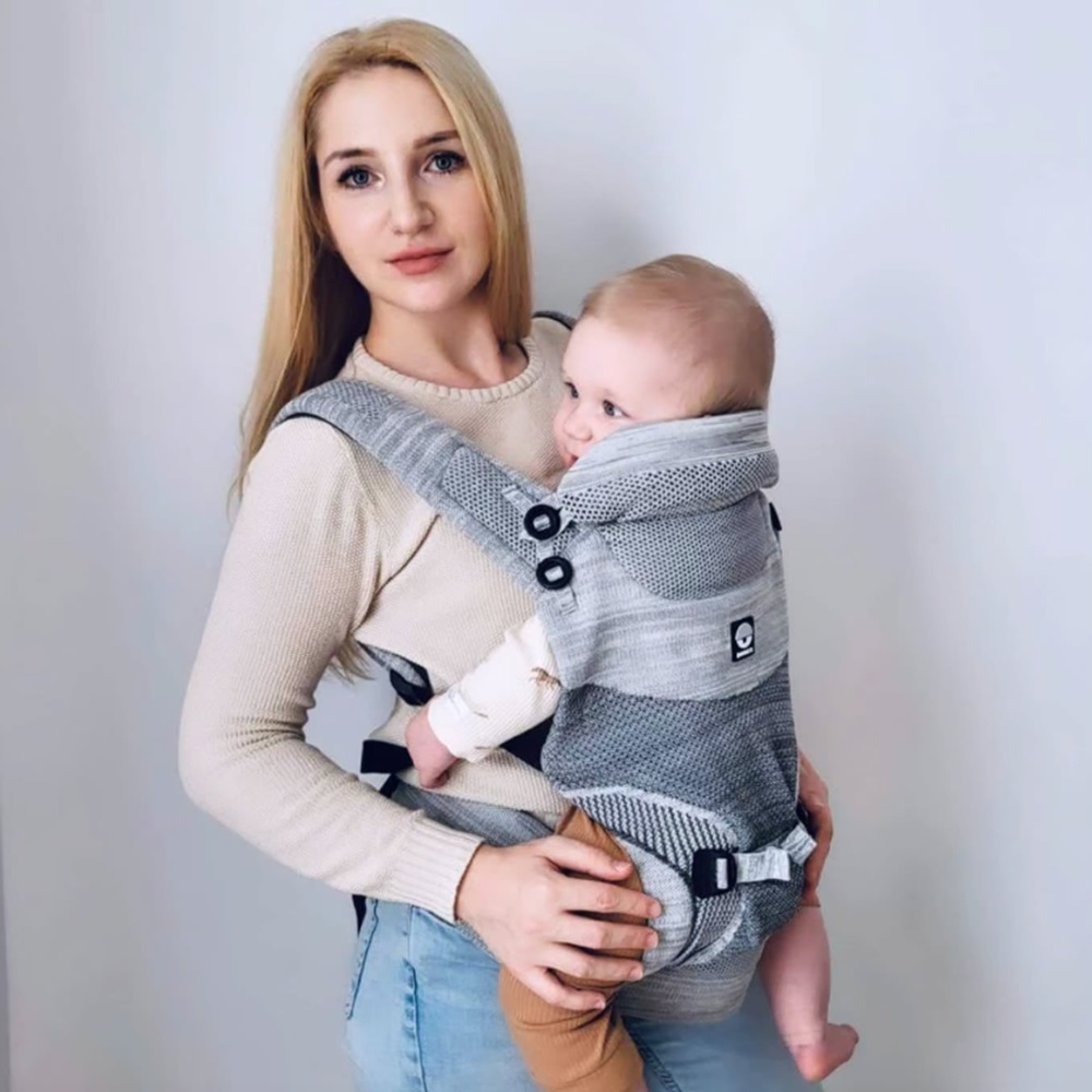 Bärsele för baby - Dooky Terra Nova Grey