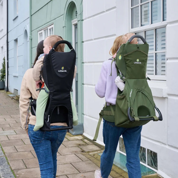 Bärstol för barn LittleLife Adventurer S3 Green