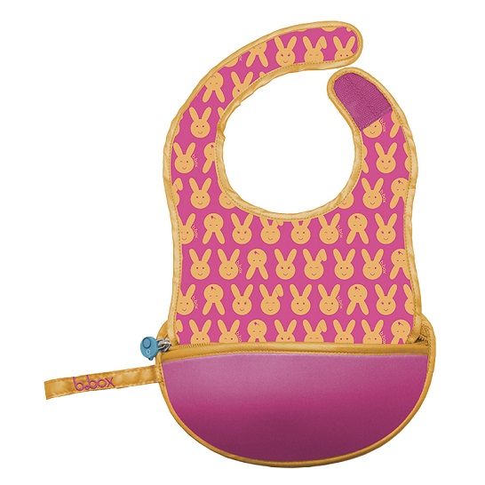 Haklapp med uppsamlingsficka och sked B.box Travel Bib Hip Hop