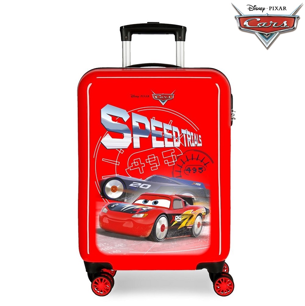 Resväska för barn Bilar Speed Trials