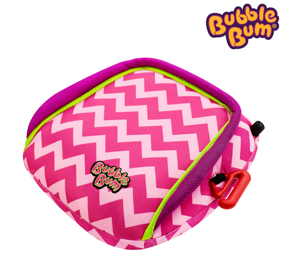 Uppblåsbar bälteskudde Bubblebum rosa