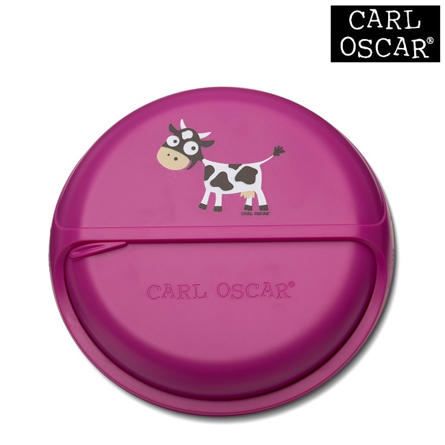 Snacksburk Carl Oscar SnackDISC Pink Cow