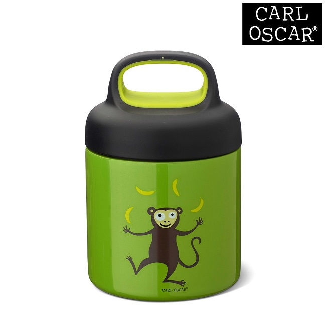 Mattermos barn Carl Oscar Lunchjar Lime Monkey